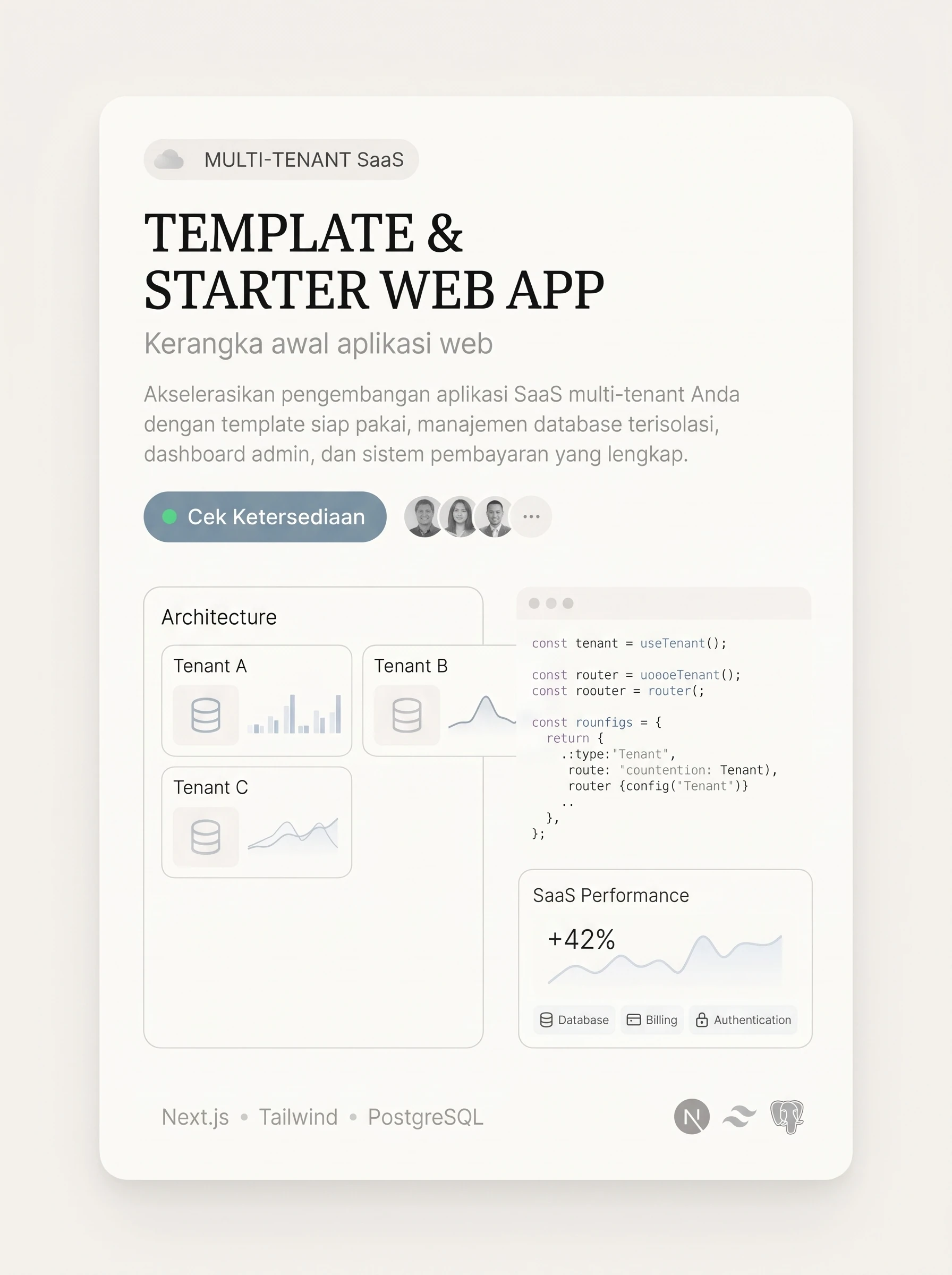 Template & Starter Web App
